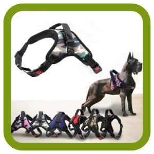 DOG HARNESS WITH LOCKING BUCKLES